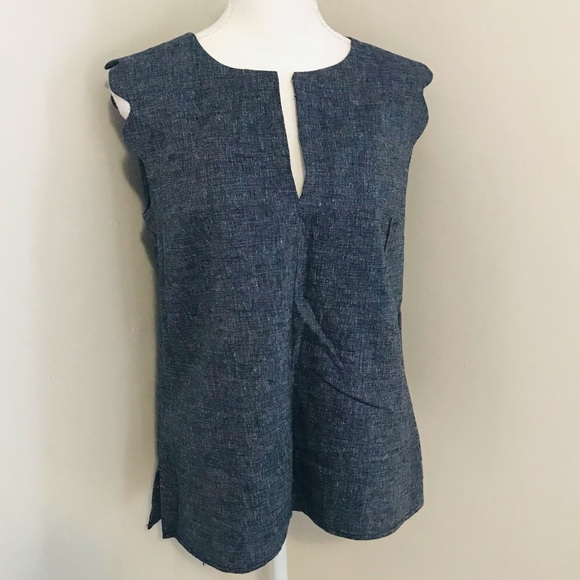 Ann Taylor Tops - Ann Taylor Scalloped Top